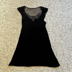 Black America Dream Crocheted Dress